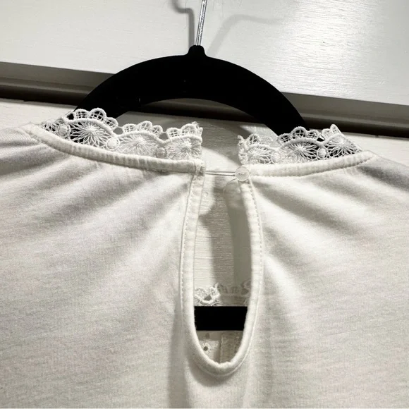 Anthropologie x James Coviello Burnham Lace Top M Cottagecore Boho Festival - Picture 15 of 15